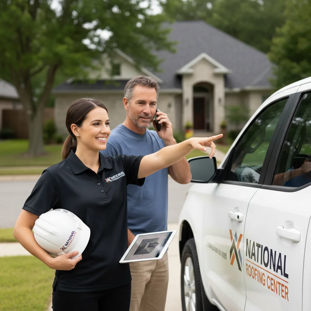 National Roofing Center customer support in Sandy Ridge
