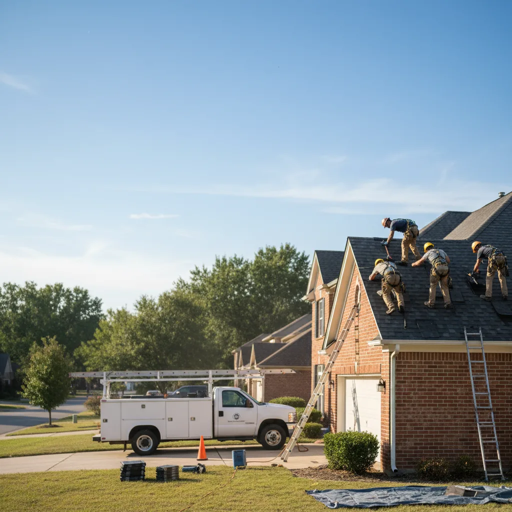 Roof Repair in Sandy Ridge